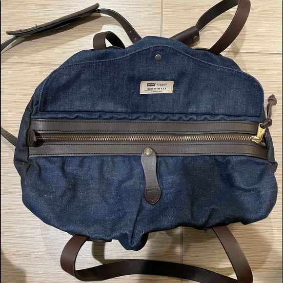 Levi’s x Filson Denim Weekender Duffel Bag - Picture 2 of 5